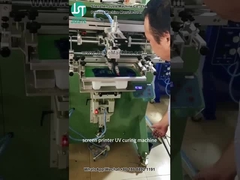 ফ্ল্যাট আইটেমের জন্য কার্ভ স্ক্রিন প্রিন্টার