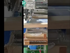 ফ্ল্যাট আইটেমের জন্য কার্ভ স্ক্রিন প্রিন্টার মুদ্রণ