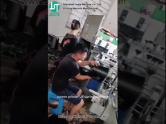 কার্ভ স্ক্রিন প্রিন্টার প্লাস্টিকের বালতি জন্য উপবৃত্তাকার আকৃতির মুদ্রণ